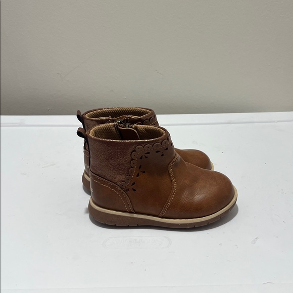 Brown Kids STRIDE RITE SVETA Ankle Boots - Picture 3 of 7